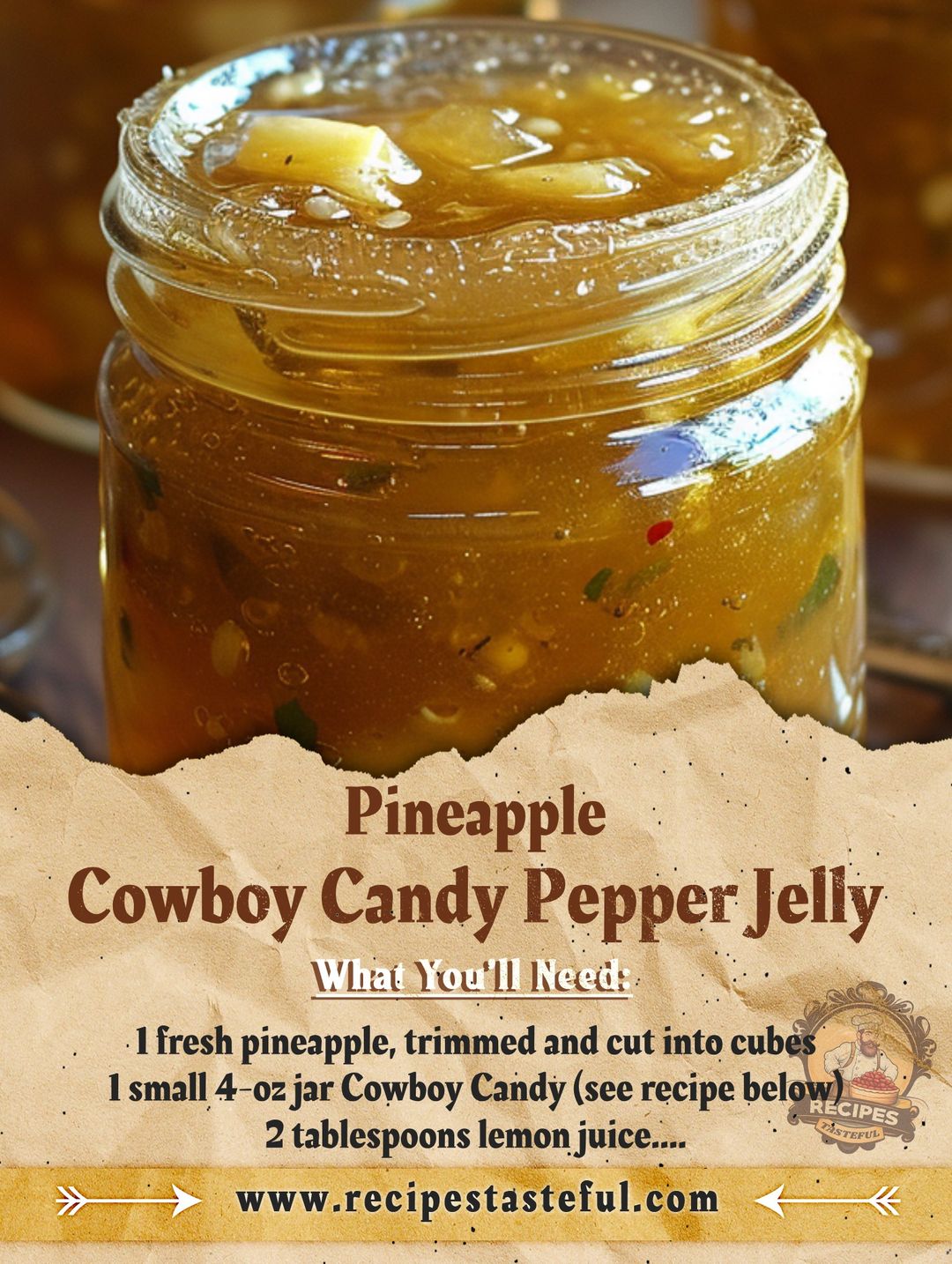 Pineapple-cowboy Candy Pepper Jelly